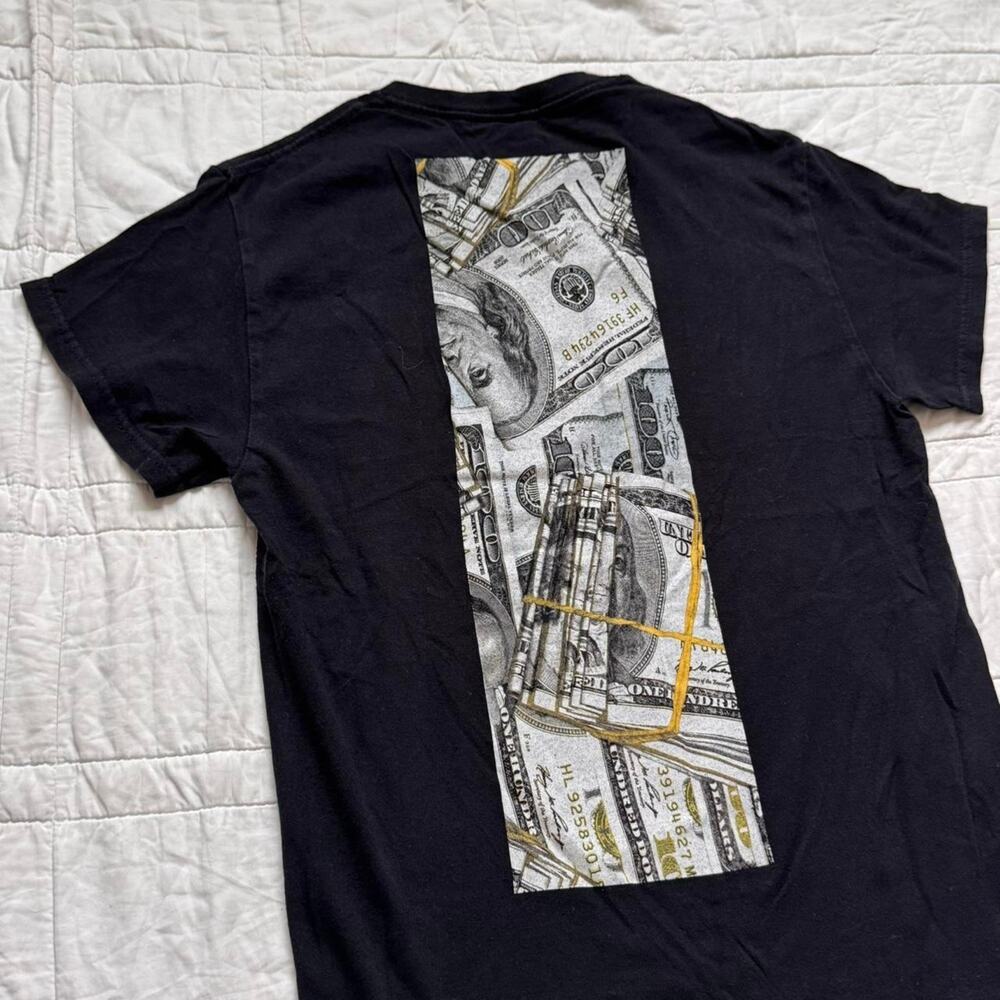 popular poison Paper chase one hundred dollar graphic mens sz S streetwear - Picture 6 of 7